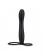 Черная насадка на пенис для двойной стимуляции Mojo BlackJack - 15 см. - Seven Creations - в Домодедово купить с доставкой