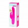 Розовый перезаряжаемый вибратор Rabbit Slimline Curve Rechargeable - 24 см. - Happy Rabbit купить в Домодедово с доставкой в Orgasmix.ru Розовый перезаряжаемый вибратор Rabbit Slimline Curve Rechargeable - 24 см. - Happy Rabbit