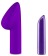 Фиолетовый вибромассажер B4 - 13,97 см. - Blush Novelties купить в Домодедово с доставкой в Orgasmix.ru Фиолетовый вибромассажер B4 - 13,97 см. - Blush Novelties