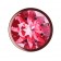 Пробка цвета розового золота с малиновым кристаллом Diamond Ruby Shine L - 8,3 см. - Lola Games - купить с доставкой в Домодедово