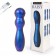 Синий фигурный вибромассажер с шаровидной головкой - 14 см. - DAISY купить в Домодедово с доставкой в Orgasmix.ru Синий фигурный вибромассажер с шаровидной головкой - 14 см. - DAISY