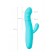 Голубой вибратор-ротатор с клиторальной стимуляцией Merry-Swi - 20,7 см. - JOS купить в Домодедово с доставкой в Orgasmix.ru Голубой вибратор-ротатор с клиторальной стимуляцией Merry-Swi - 20,7 см. - JOS
