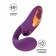 Фиолетовый вибромассажер с клиторальной стимуляцией Megam - ToyFa купить в Домодедово с доставкой в Orgasmix.ru Фиолетовый вибромассажер с клиторальной стимуляцией Megam - ToyFa