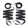 Эротический набор 4PC Bondage Bed Strap Flogger Kit - Lux Fetish - купить с доставкой в Домодедово Эротический набор 4PC Bondage Bed Strap Flogger Kit - Lux Fetish - купить с доставкой в Домодедово