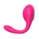 Розовое виброкольцо с пультом ДУ - I-MOON - в Домодедово купить с доставкой