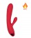 Красный вибратор-кролик с пульсацией и нагревом Irene - 21 см. - Woma купить в Домодедово с доставкой в Orgasmix.ru Красный вибратор-кролик с пульсацией и нагревом Irene - 21 см. - Woma