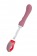 Розовый вибратор для G-стимуляции Rose - 19 см. - ToyFa купить в Домодедово с доставкой в Orgasmix.ru Розовый вибратор для G-стимуляции Rose - 19 см. - ToyFa